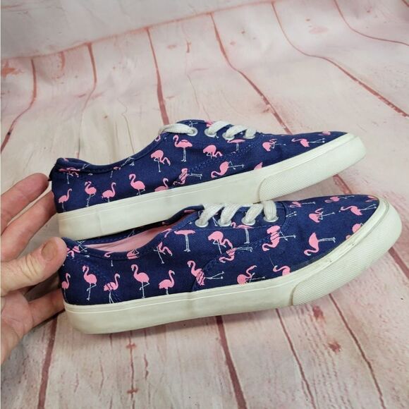 Old Navy Flamingo sneakers 3 - Picture 4 of 7